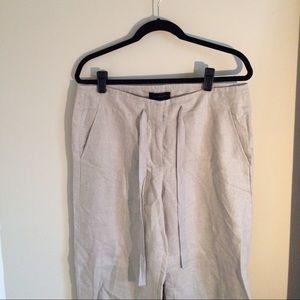 Khaki flare legged work pants!