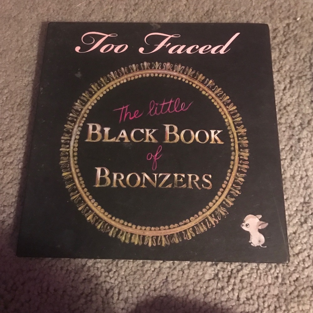 Too faced little black book of bronzers
