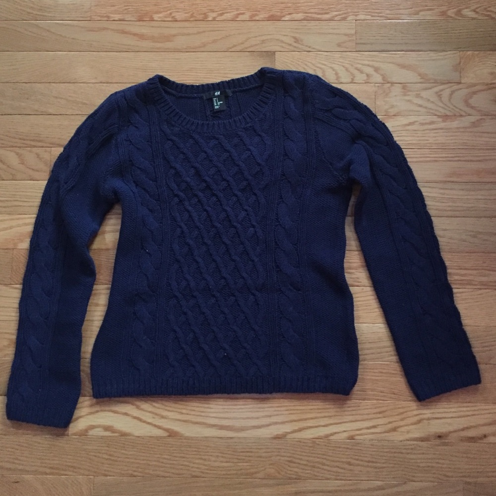 H&M Navy Sweater