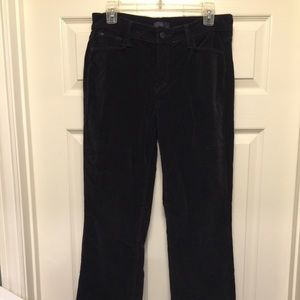 NYDJ Black Corduroy Bootcut LIFT & TUCK pants