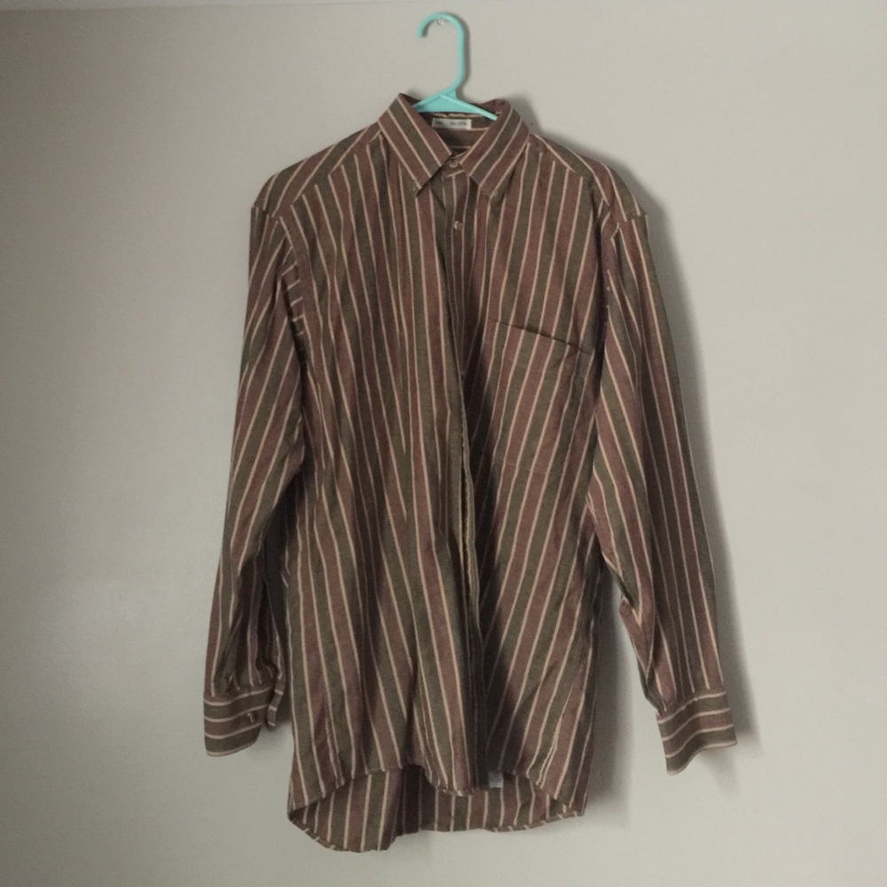 Men's long sleeve button down