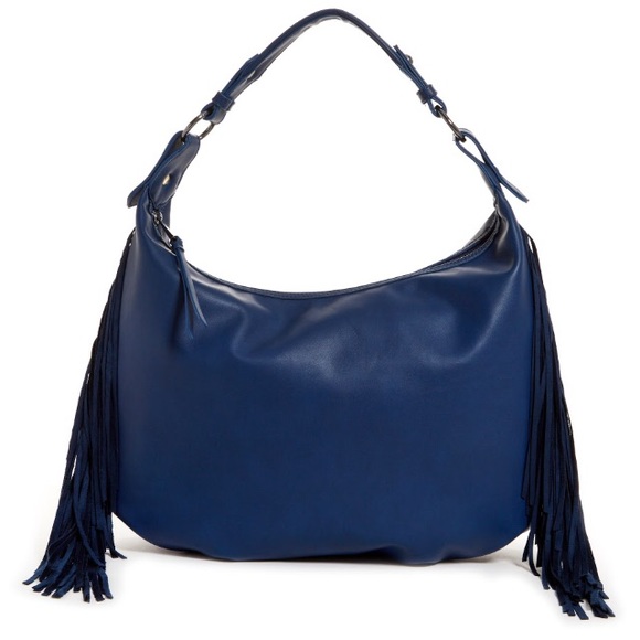 Republic of Aces: Jess Fringe Hobo- Midnight Blue - Picture 1 of 4