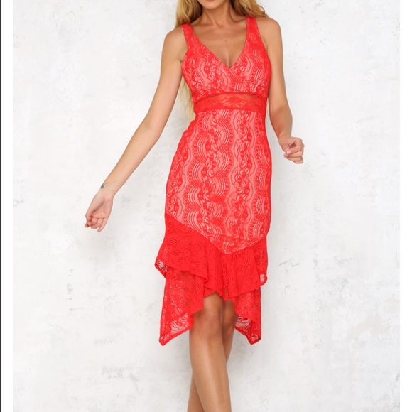 Dresses & Skirts - Say Hey Midi Dress - Red