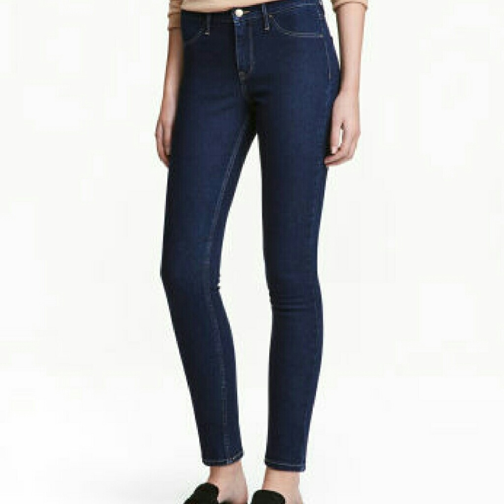 H&M Indigo skinny jeans