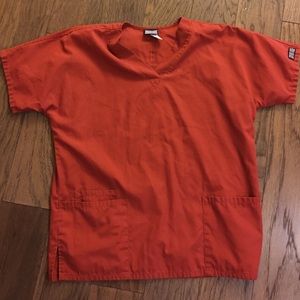 Cherokee Top- Burnt Orange Color Size Small
