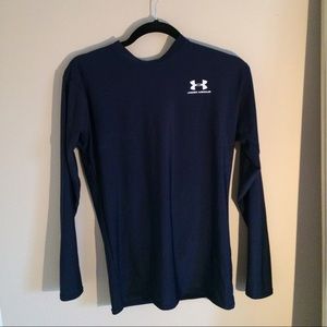 Navy Blue Under Armour workout long sleeve 💪🏻