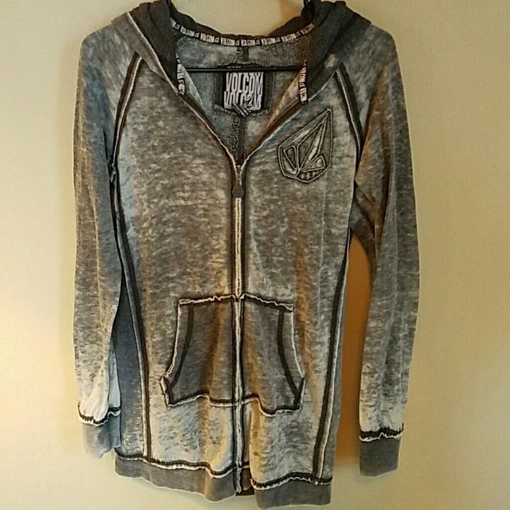 Volcom zip up hoodie