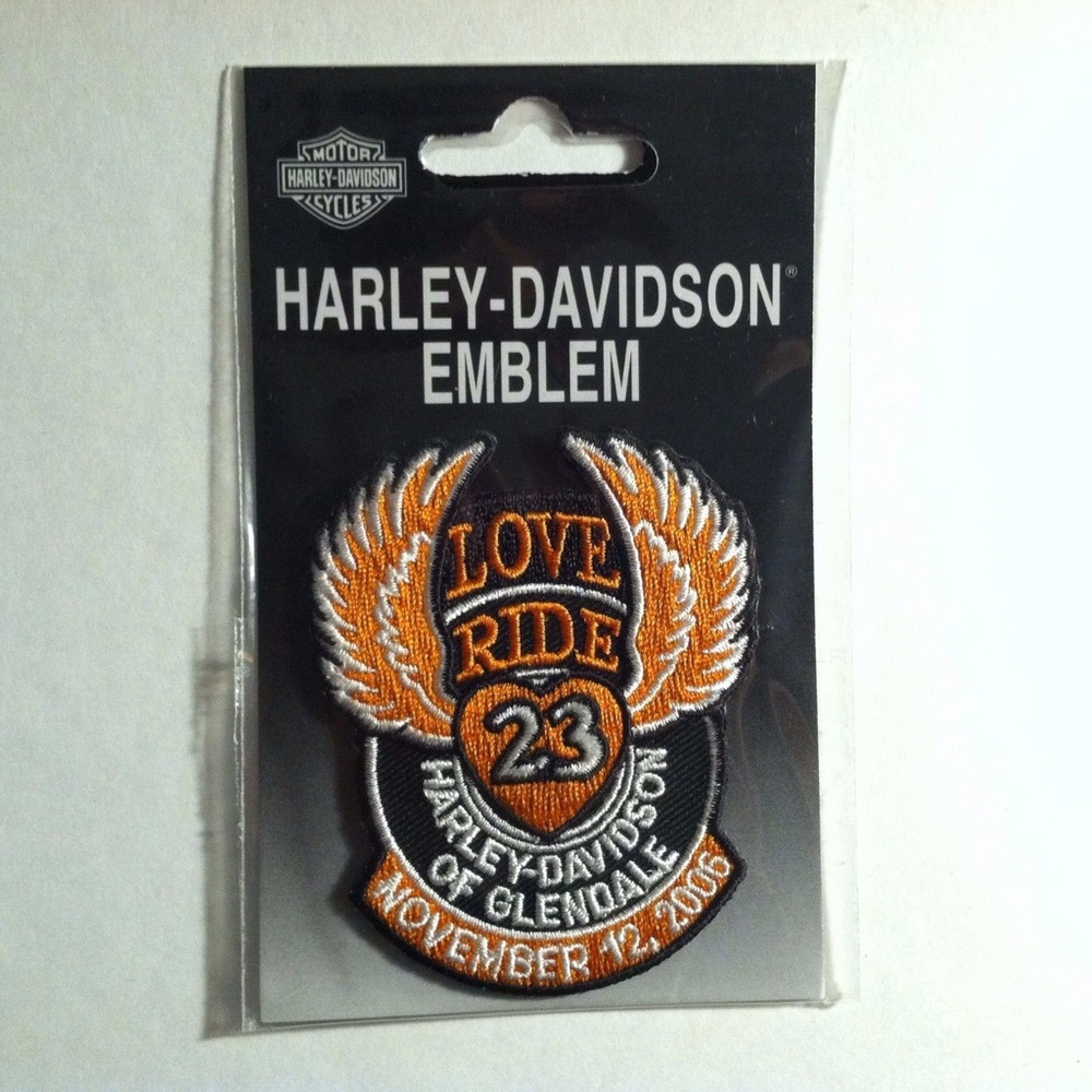 Harley Davidson Glendale California Patch Love 23