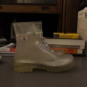 G Six Workshop Boots! Clear