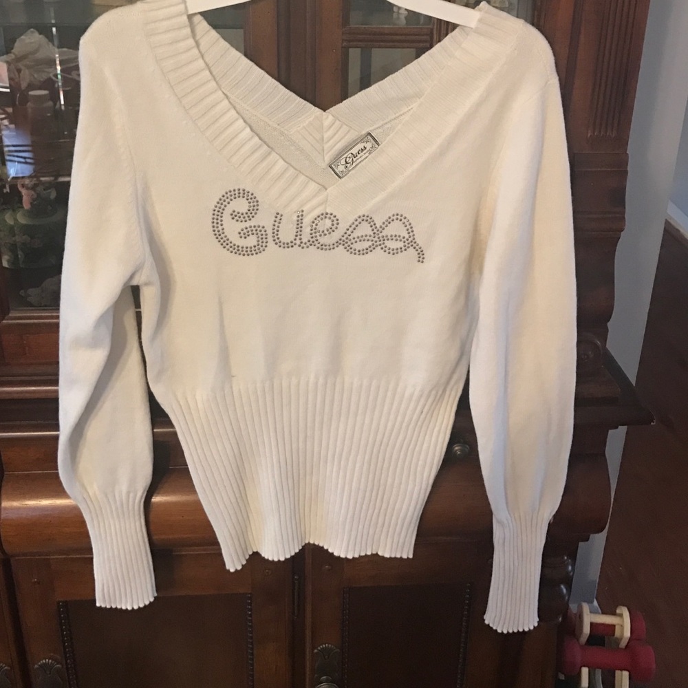 Guess V neck sweater