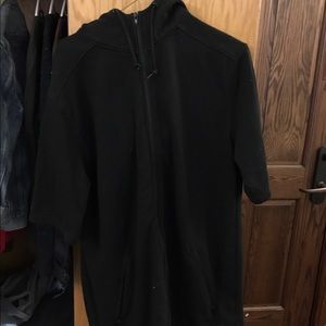 Urban Outfitters oversized short sleeve hoodie