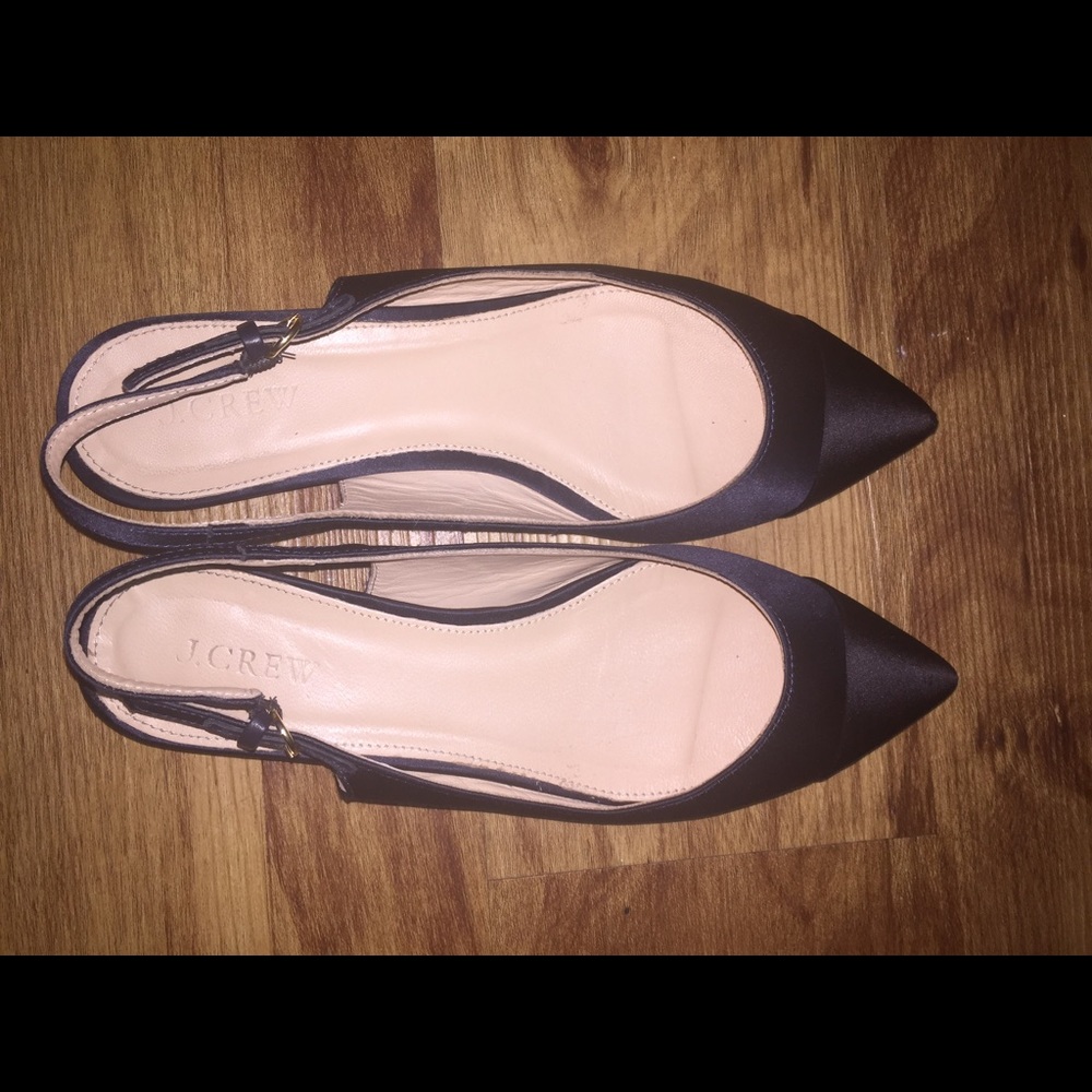Jcrew pointed flats