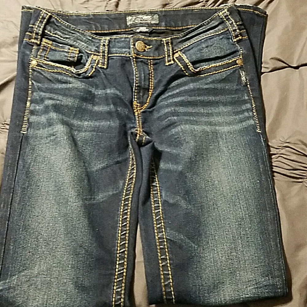 women's Aiko bootcut Silver jeans