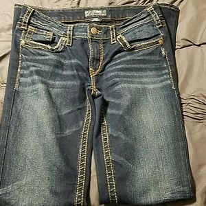 women's Aiko bootcut Silver jeans