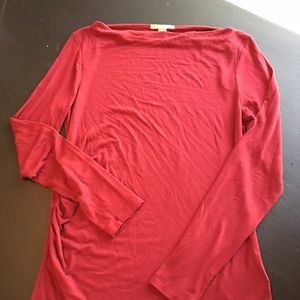Cranberry banana republic long sleeve tee