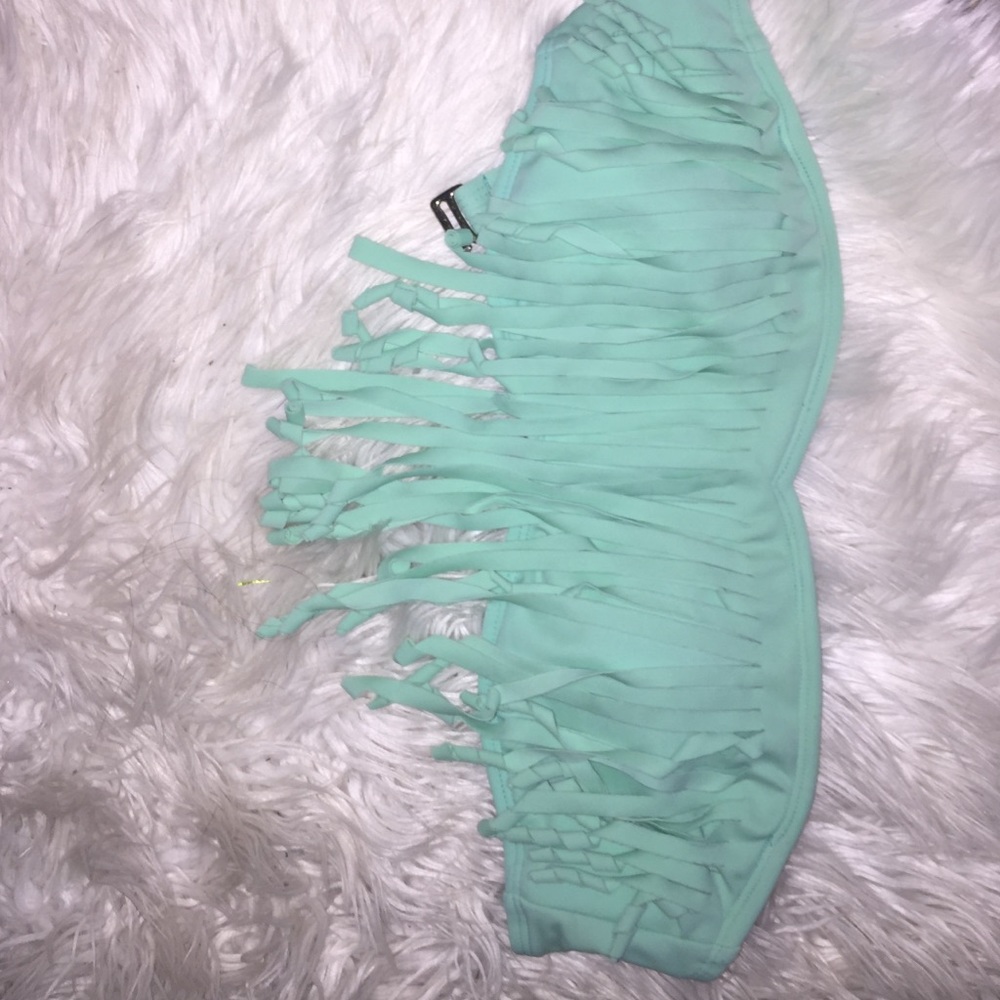 Roxy bikini fringe top