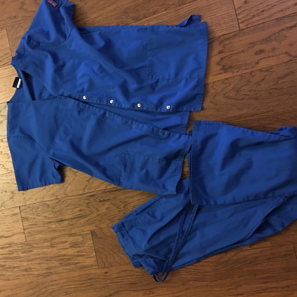 Cherokee Scrub Set- Royal Blue