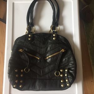 Linea pelle black purse