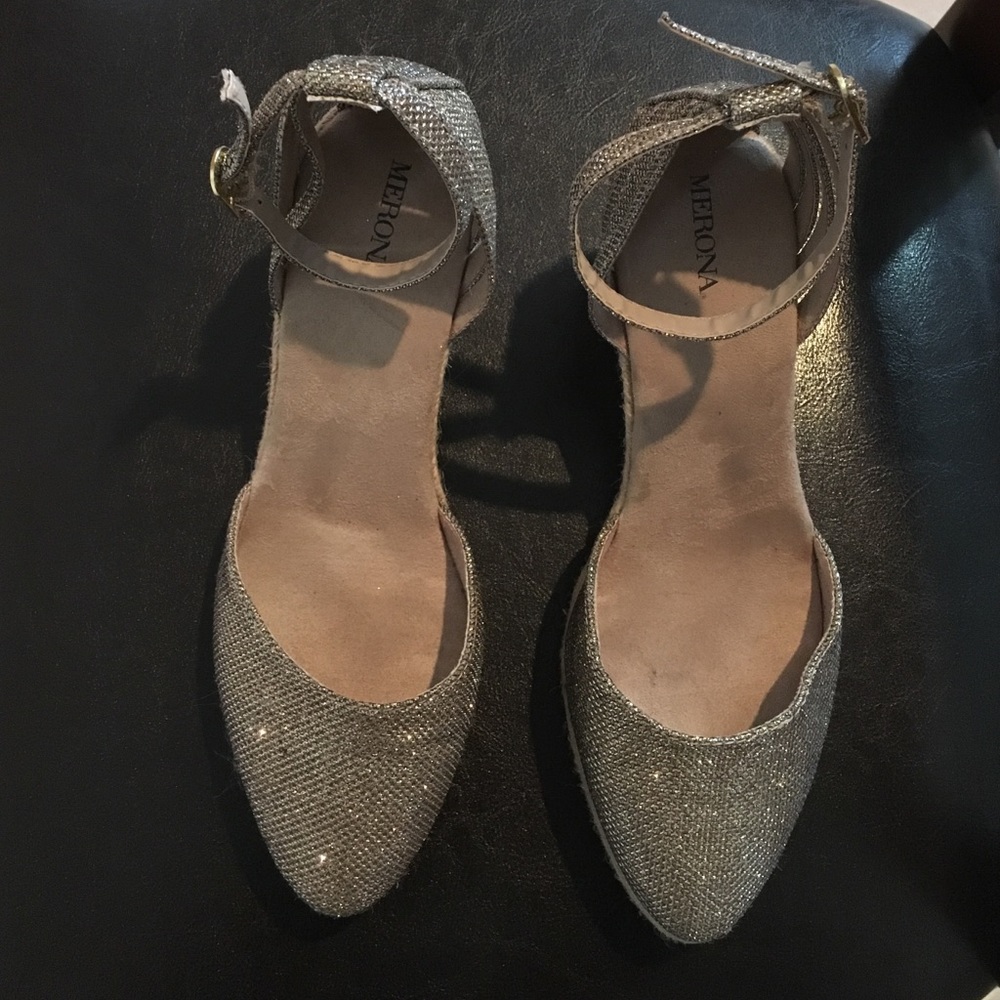 Sparkly wedges