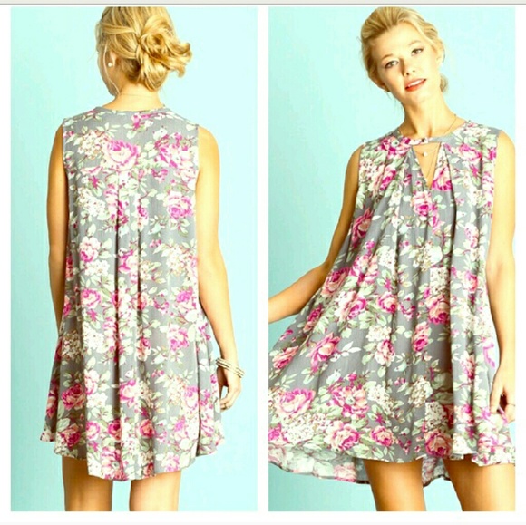 Sleeveless floral tunic - Picture 2 of 2