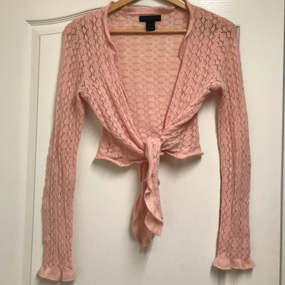 Express Design Studio Angora Lambswool Sweater