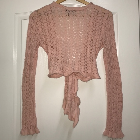 Express Design Studio Angora Lambswool Sweater - Picture 3 of 4