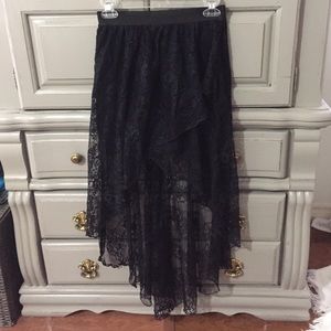 High low skirt