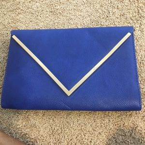 Royal Blue Aldo Clutch