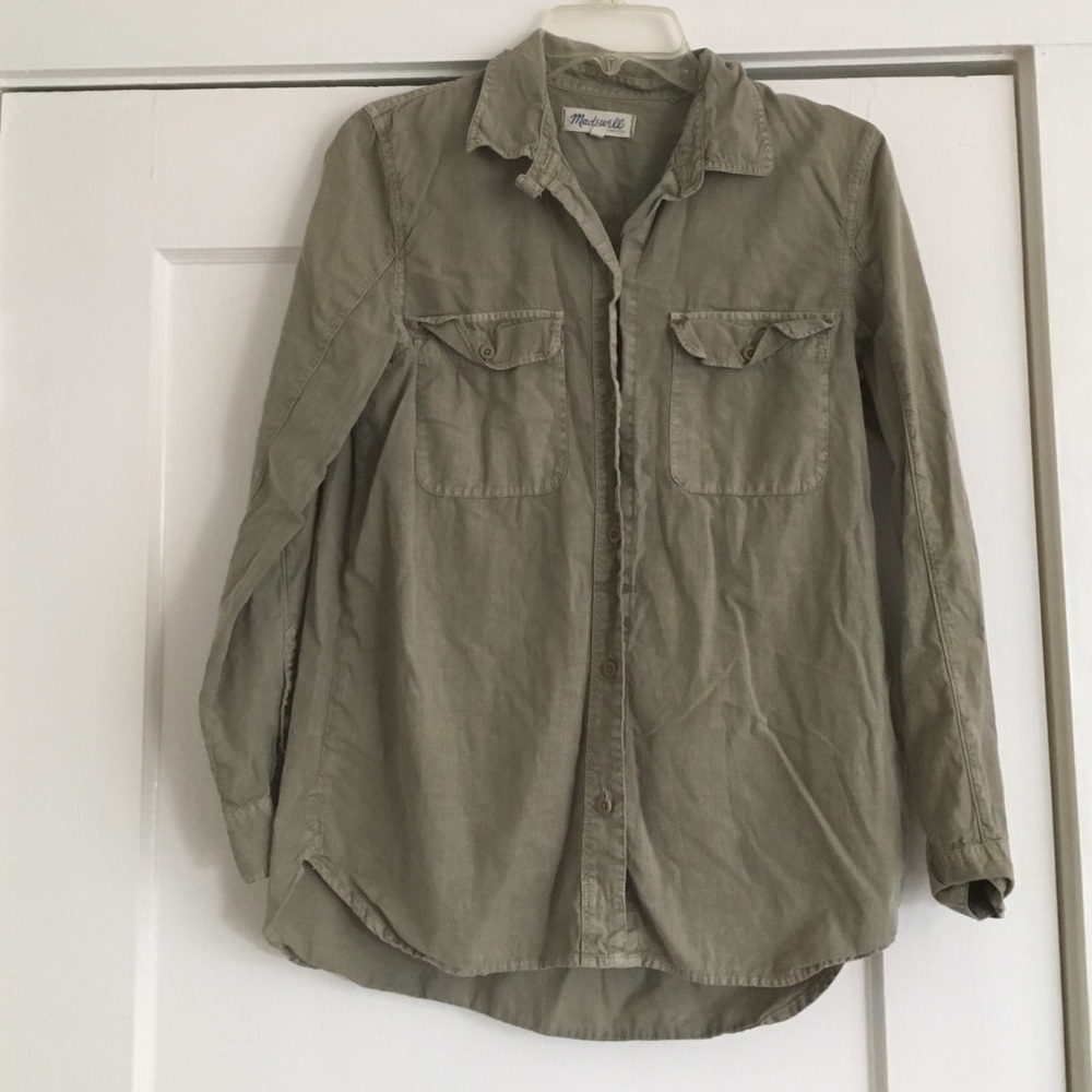 Madewell utility shirt