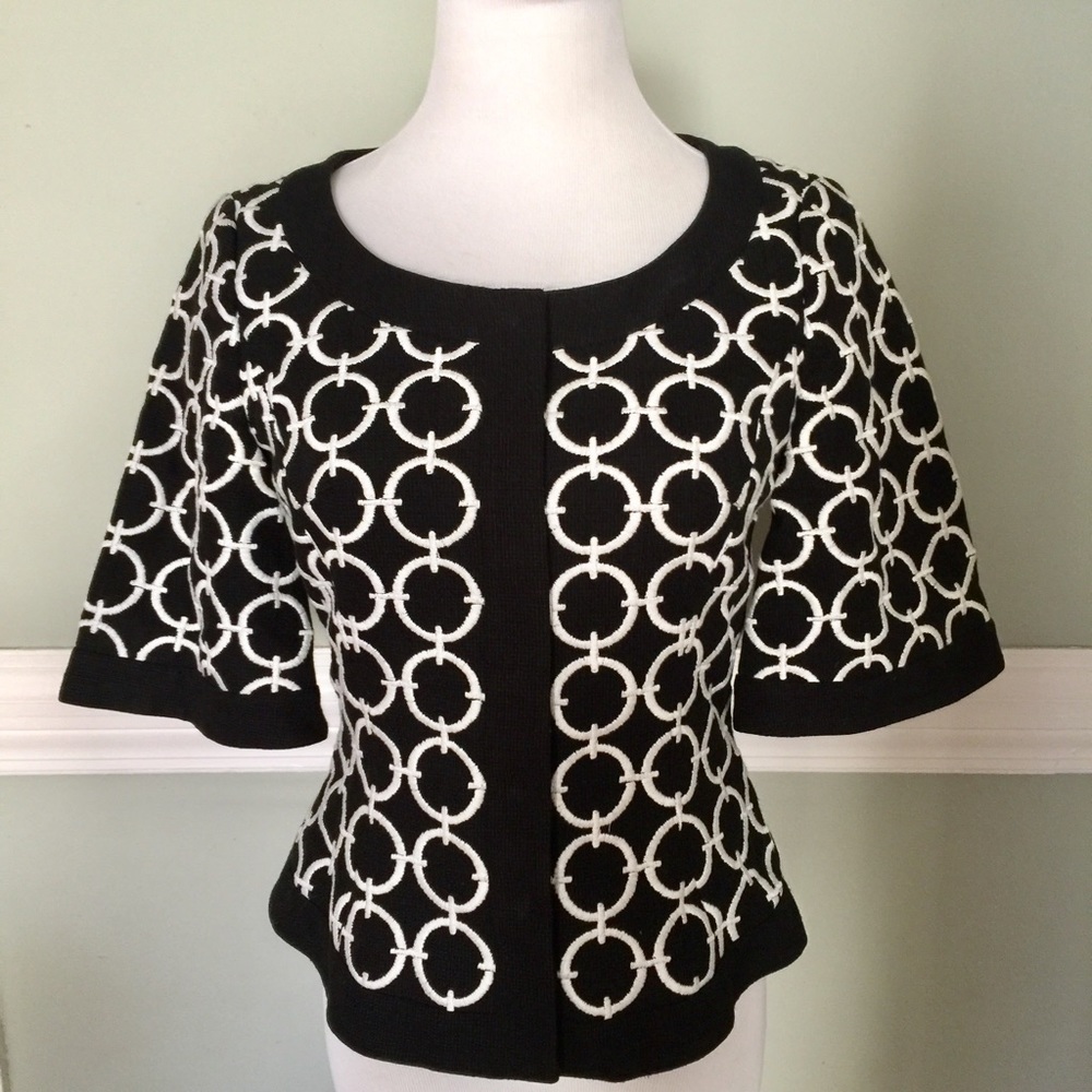 • Escada Black and White Jacket •