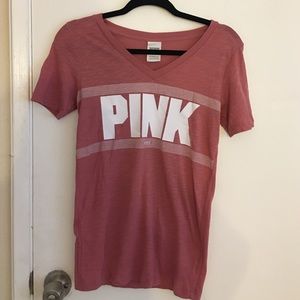 PINK v neck