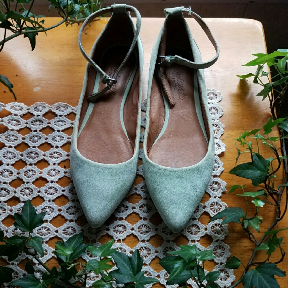 Madewell Suede/Leather Flats