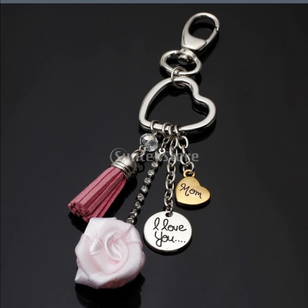 Closet closing! I love you... mom key chain