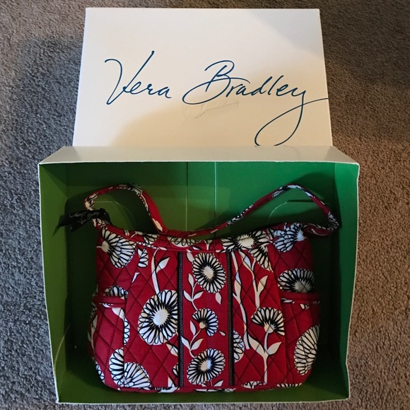 SOLD Vera Bradley Sophia Deco Daisy Purse Retired - Picture 2 of 4