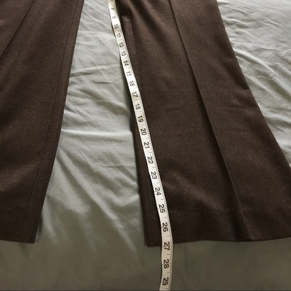 Brown Dress Pants. Size 8. Excellent condition. - Picture 3 of 4