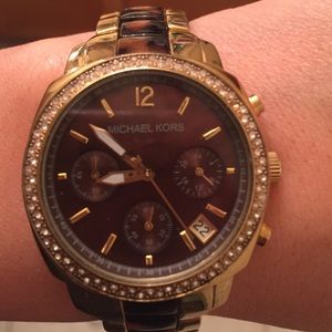 Michael Kors two tone watch