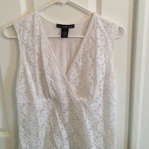 Willi Smith Eyelet lace blouse