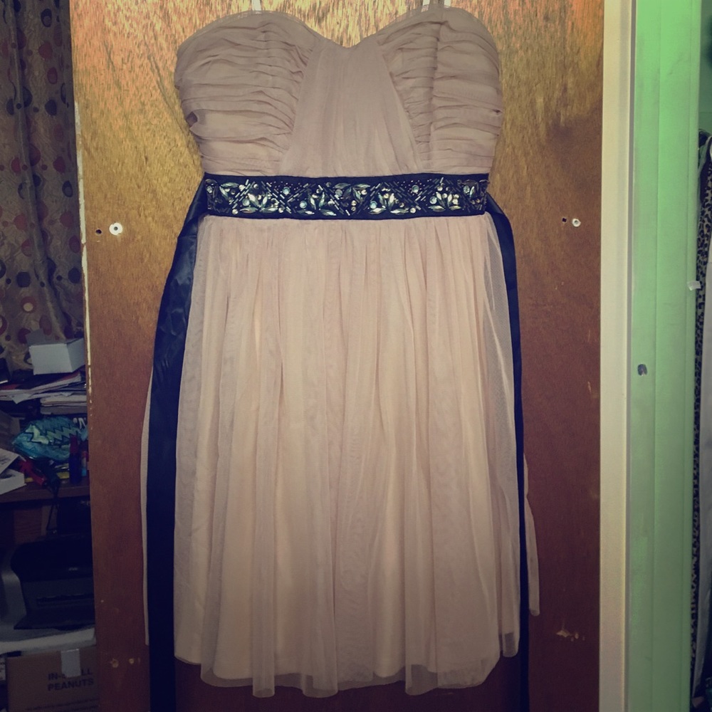 Semiformal/Homecoming Dress Size 9 NWOT Dusty Rose