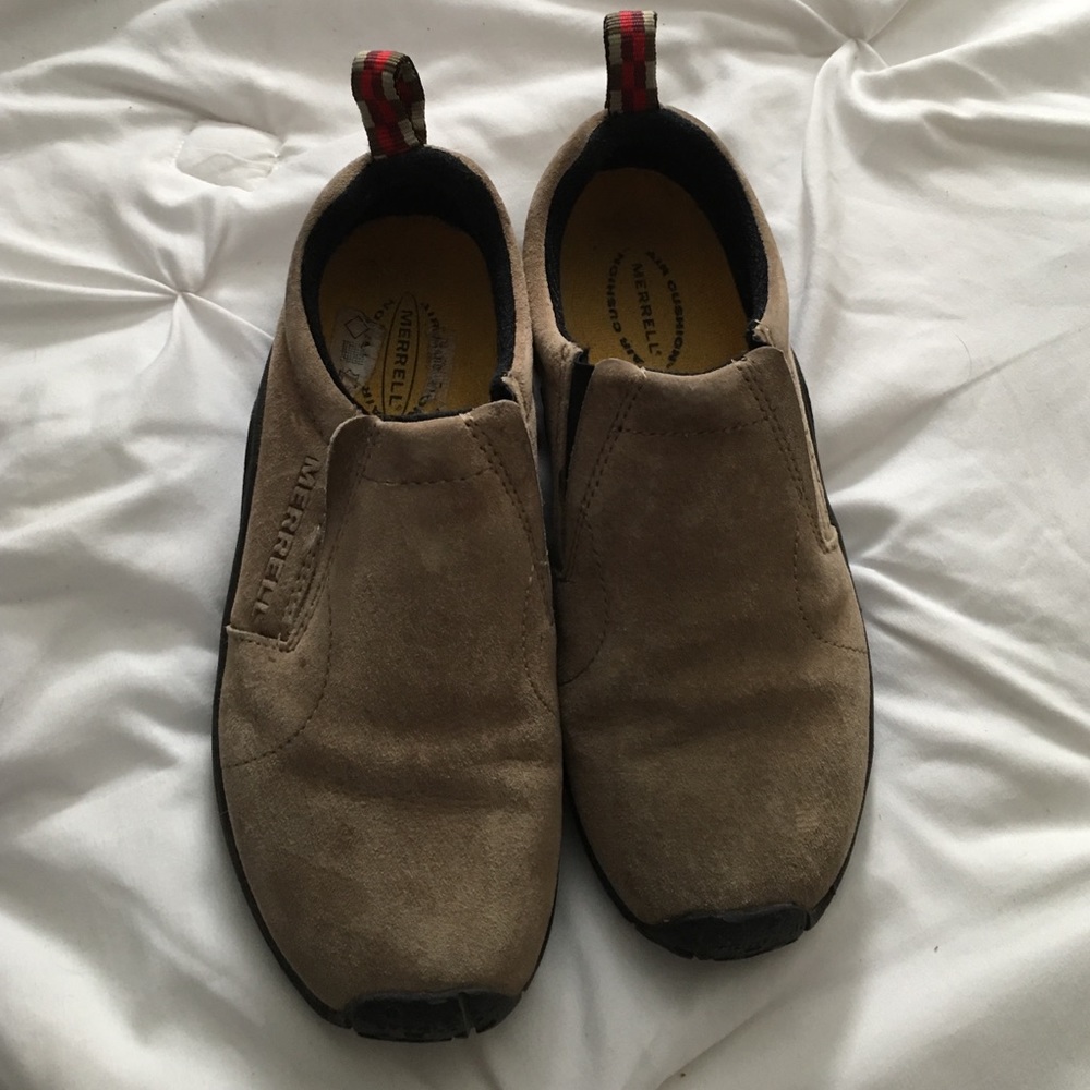 Merrell Jungle Moc Women Sz7 Classic Taupe