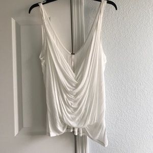 Beautiful soft white Free people top