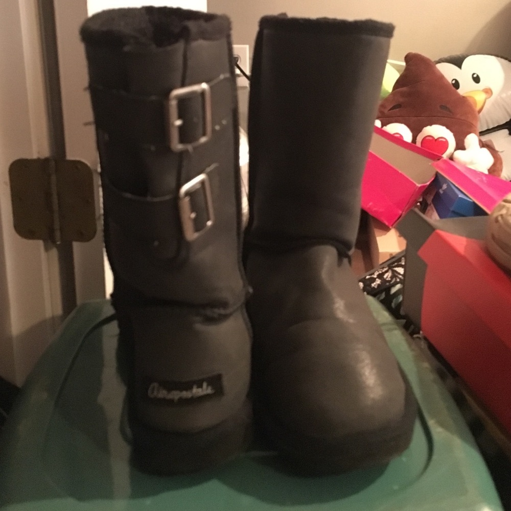 Aeropostale Buckle Boots
