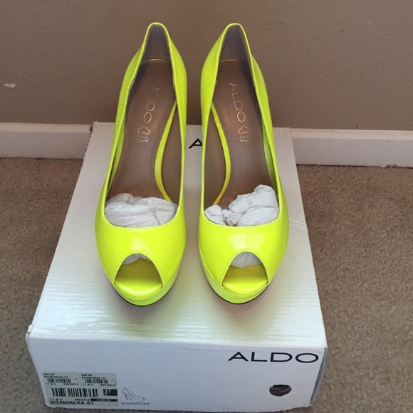 Aldo neon yellow Bismarcka - Picture 3 of 7