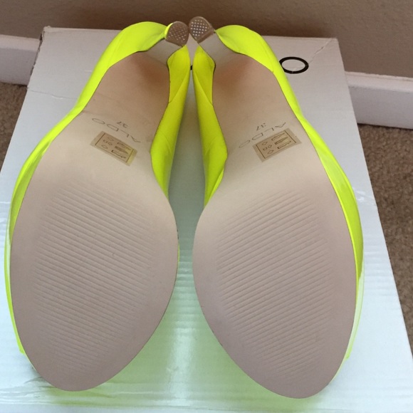 Aldo neon yellow Bismarcka - Picture 5 of 7