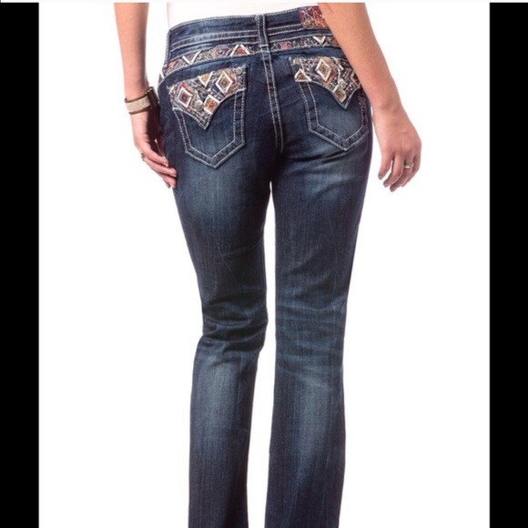 Miss Me Aztec Skinny - Picture 3 of 7