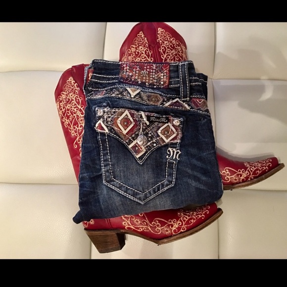 Miss Me Aztec Skinny - Picture 5 of 7