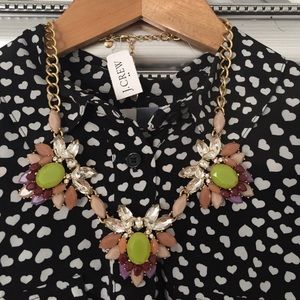J Crew statement necklace