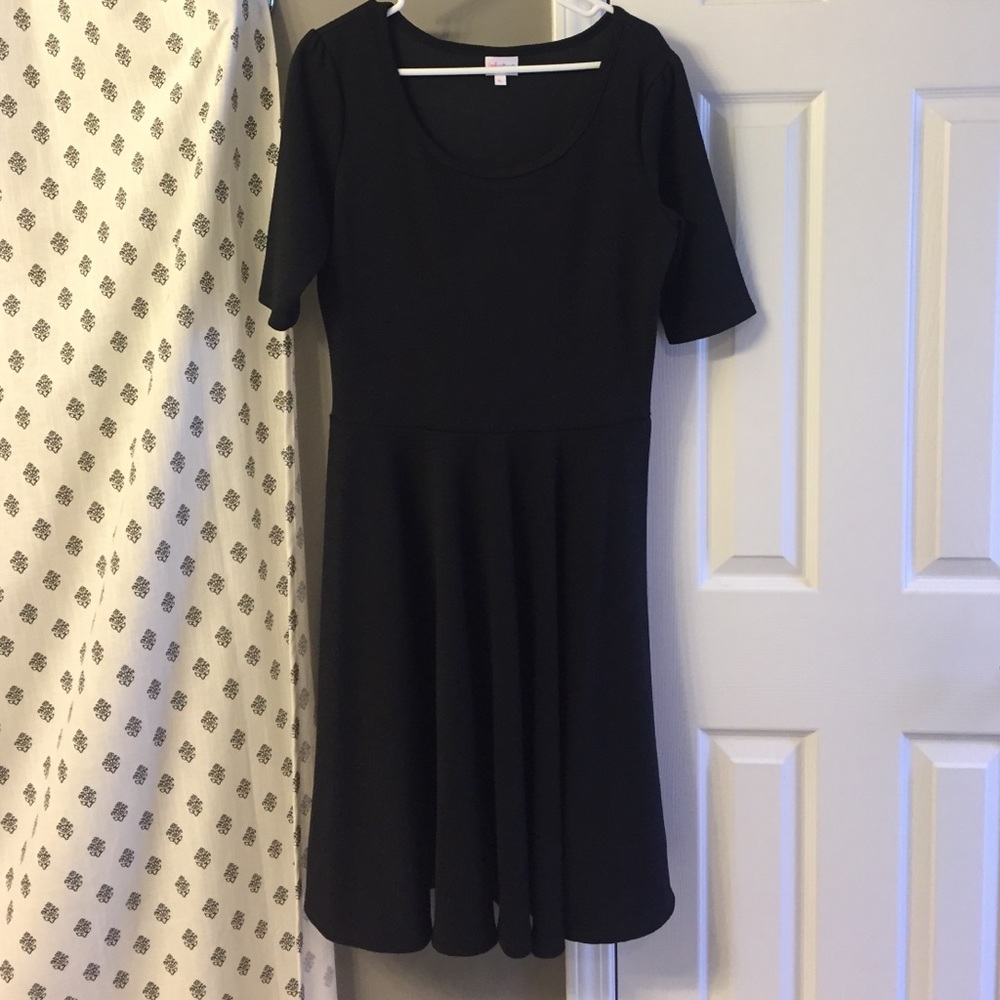 Black XL LuLaRoe Nicole Dress