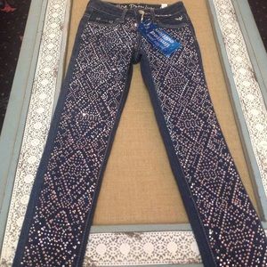 Justice Other - NEW MARKDOWN💎Bling skinny jeans💎