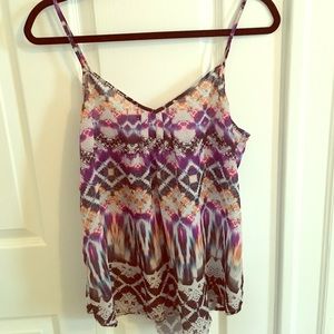 Patterned tank top
