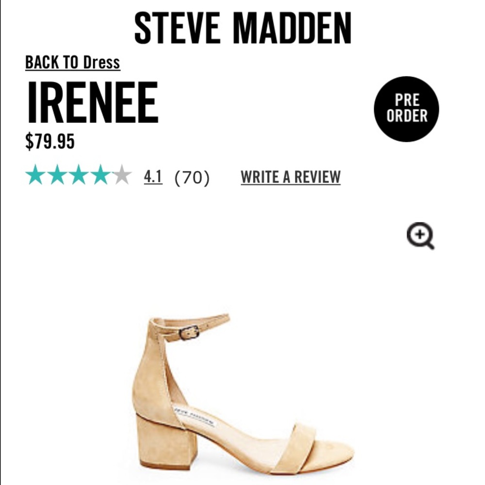 Steve Madden irenee Heels